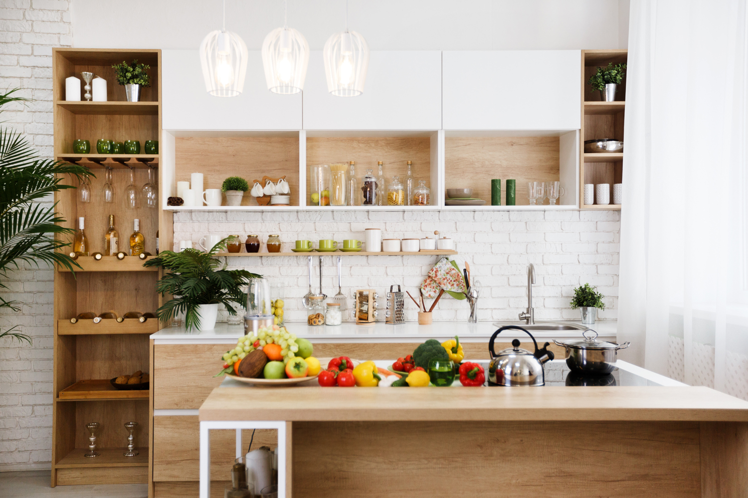 Modern Kitchen Design Ideas   Kitchen Cabinet Design   Open ...